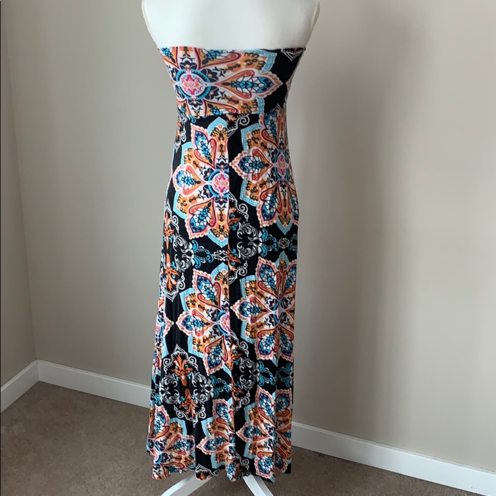 B_envied Strapless Maxi Dress - Picture 6 of 6